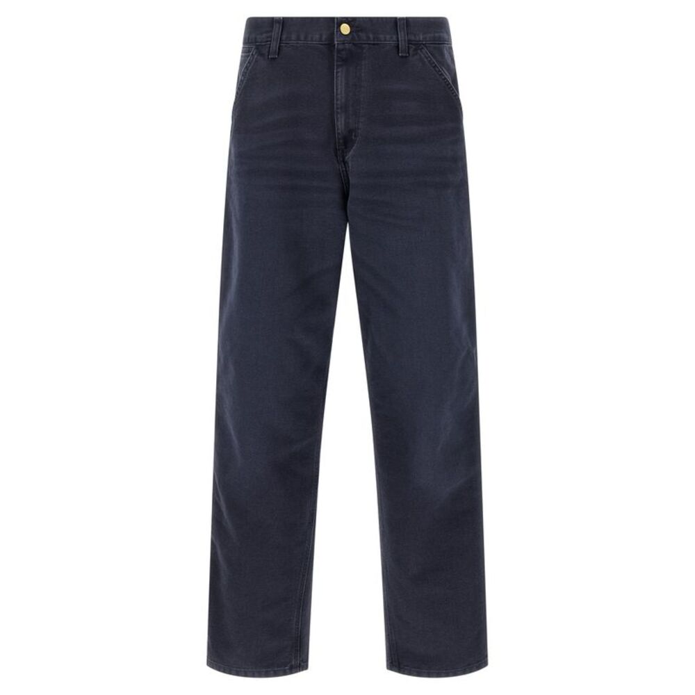 Carhartt Wip Blue Organic Cotton Casual Men's Pants